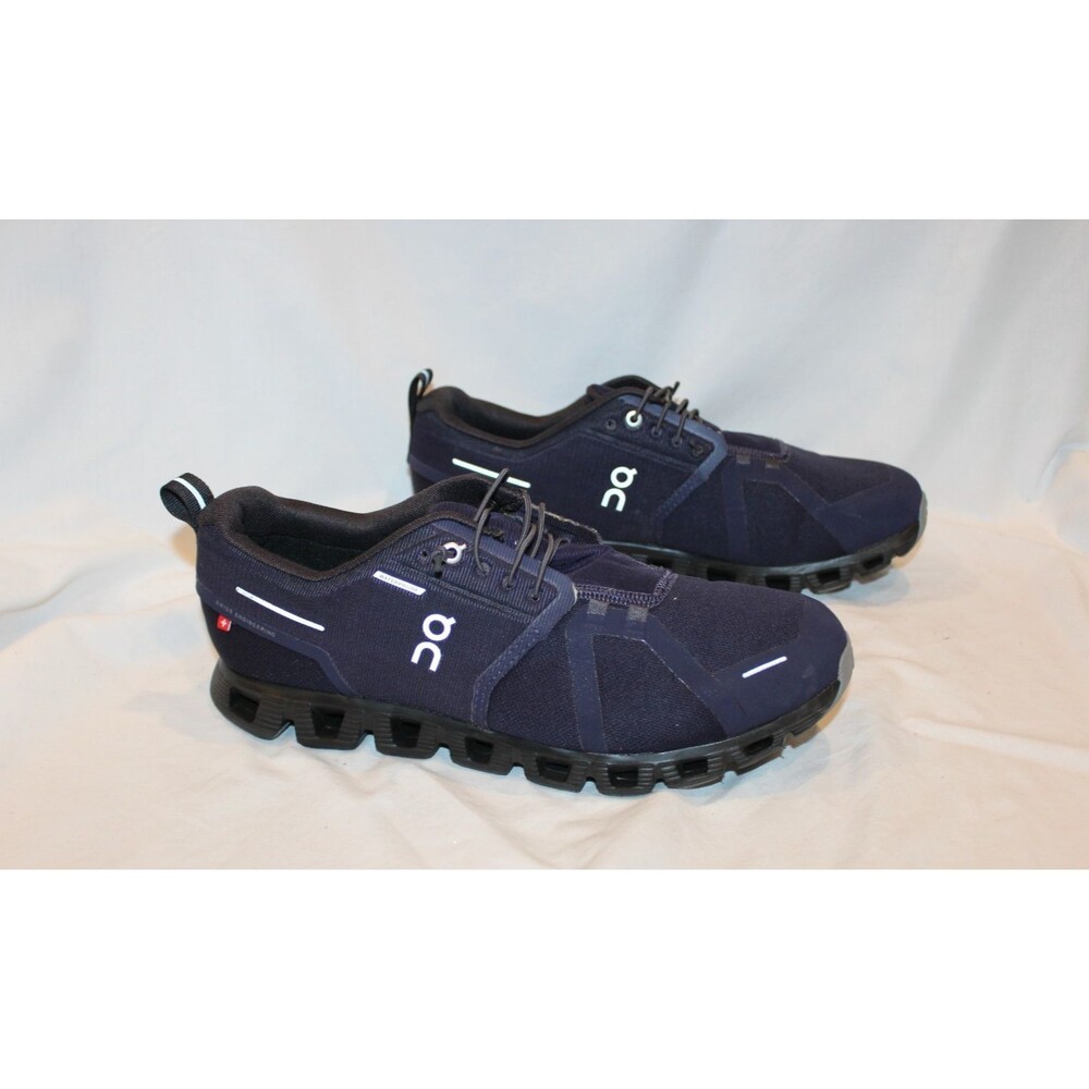 ON CLOUD CLOUD 5 WP MEN'S RUNNING ATHLETIC SHOES NAVY BLUE NWOB 10.5